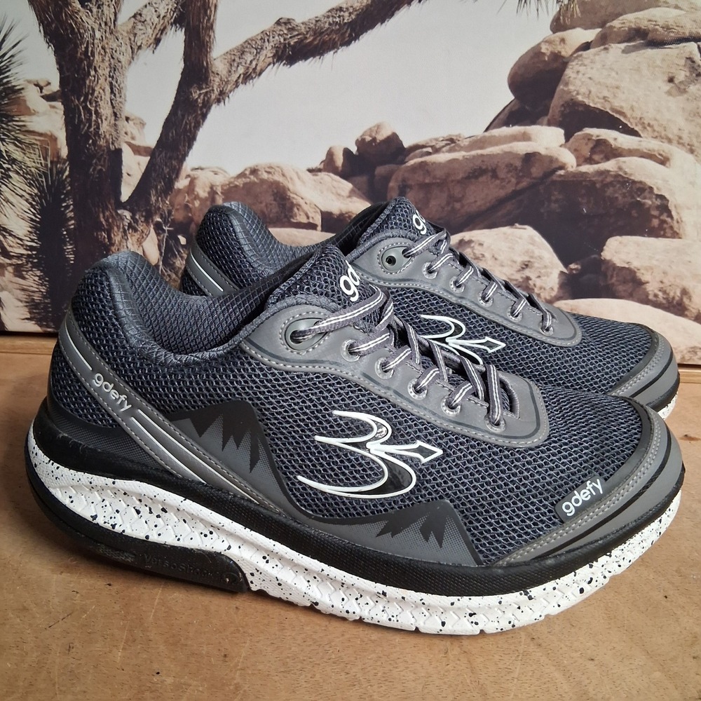 Gravity Defyer G-Defy Ion Womens sz 9 Grey Walking Shoes Athletic Sneakers NICE!